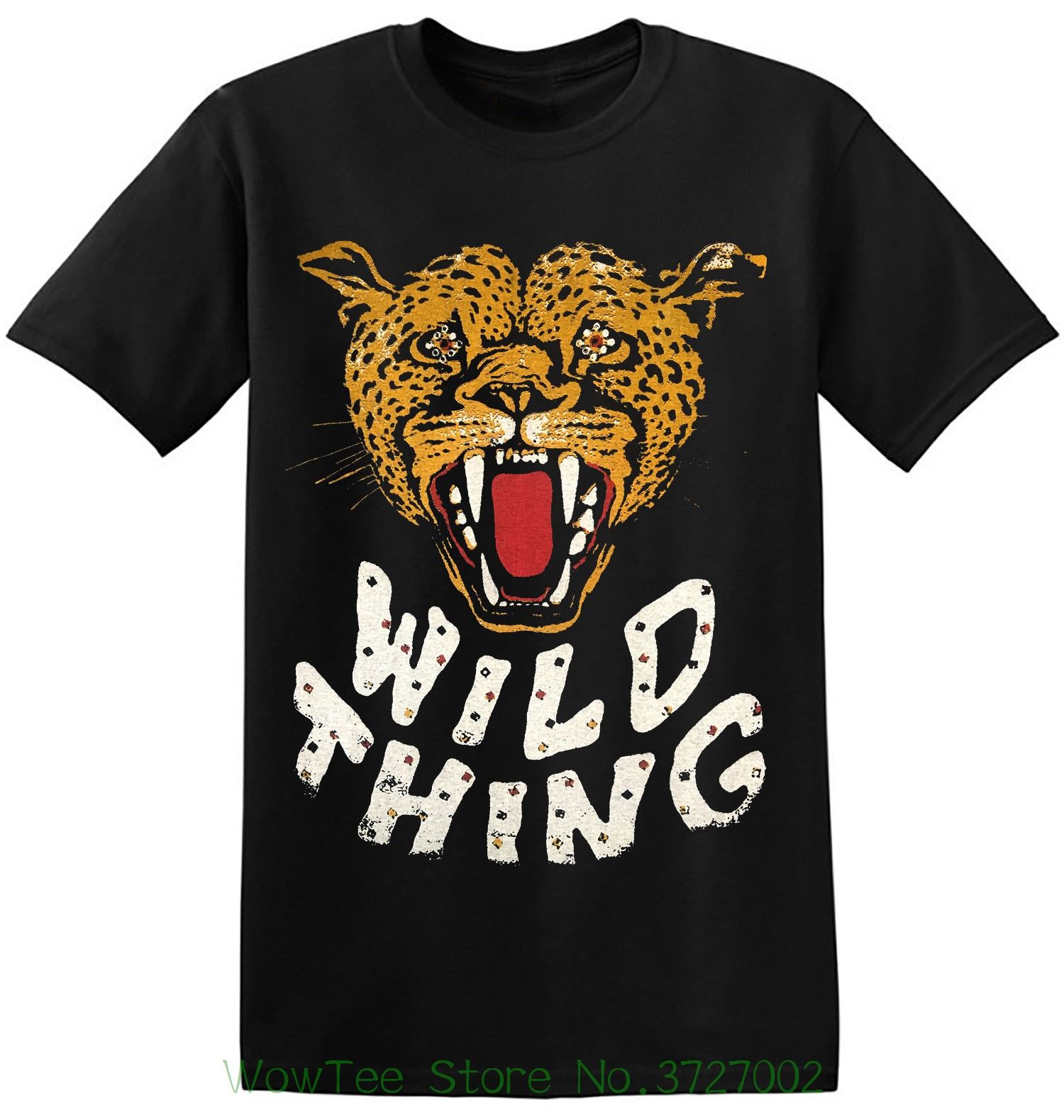 Wild Thing Tee Old Band Shirts Black Vintage Classic Rock Band T Shirt ...