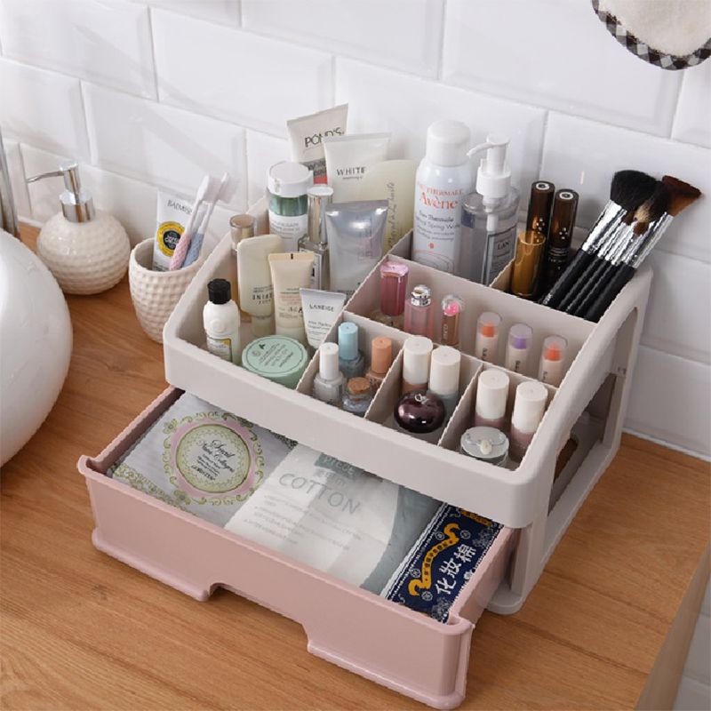 2020 Plastic Cosmetic Drawer Makeup Organizer Storage Box 2020 Plastic Cosmetic Drawer Makeup