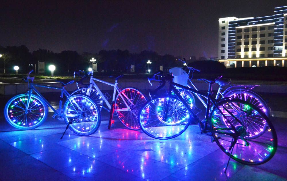 20 LED Bicycle Accessories Bike Wheel Rim Light AA Battery Spoke Lamp