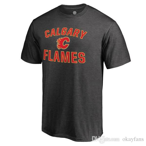 CALGARY FLAMES HOCKEY T Shirt Johnny 