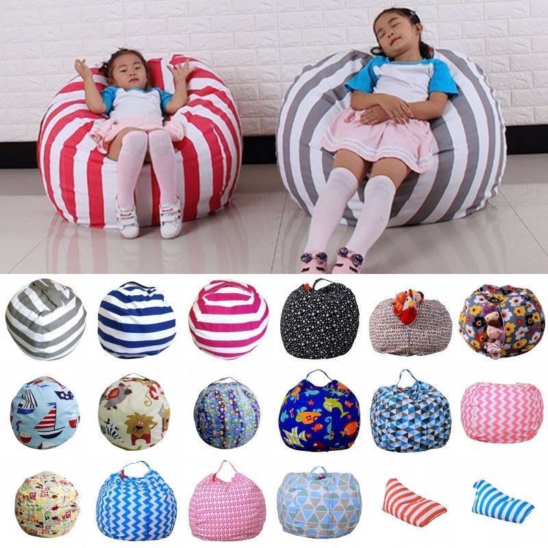 bean bags for stuffed animal storage