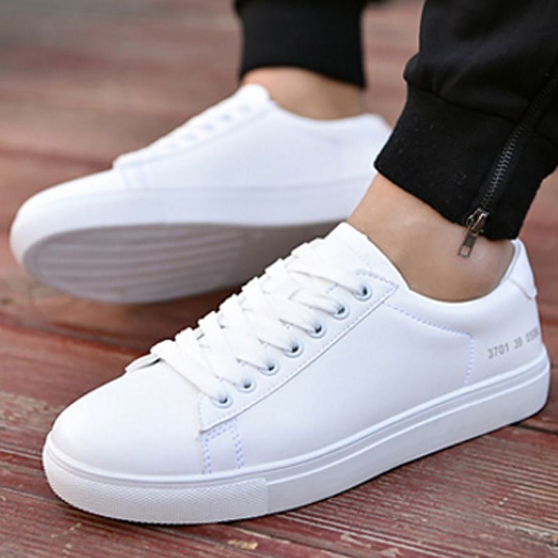 mens white casual shoes