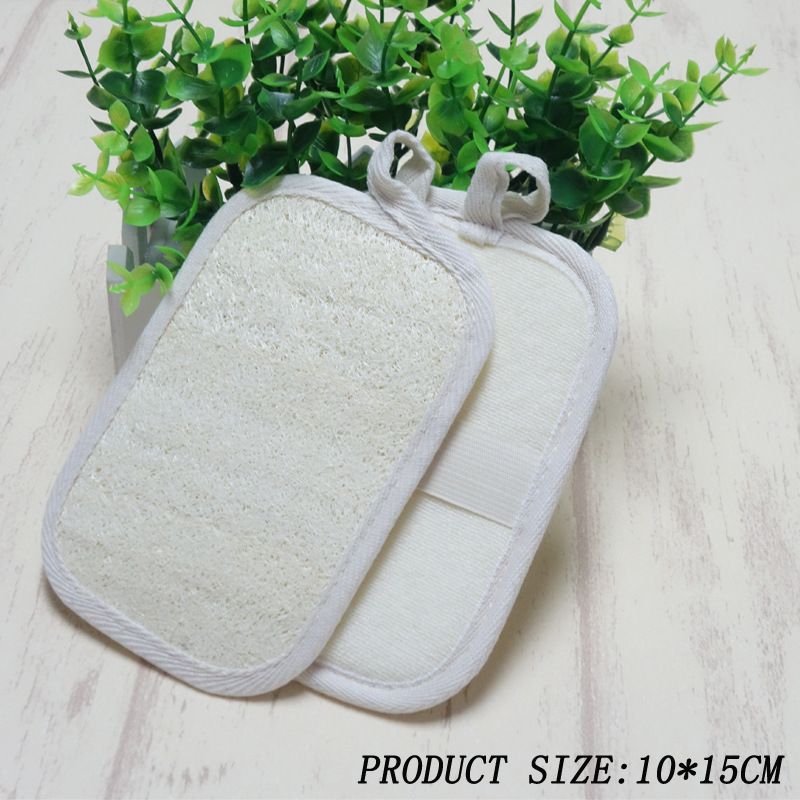 Natural 10*15cm Loofah Loofa Scrub Pad Spa Bath From Hyhhgh888, 1.30