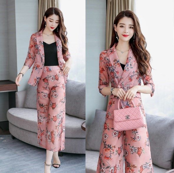 floral outfit for female