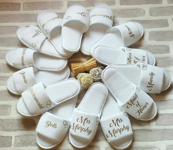 pantofole sposa personalizzate