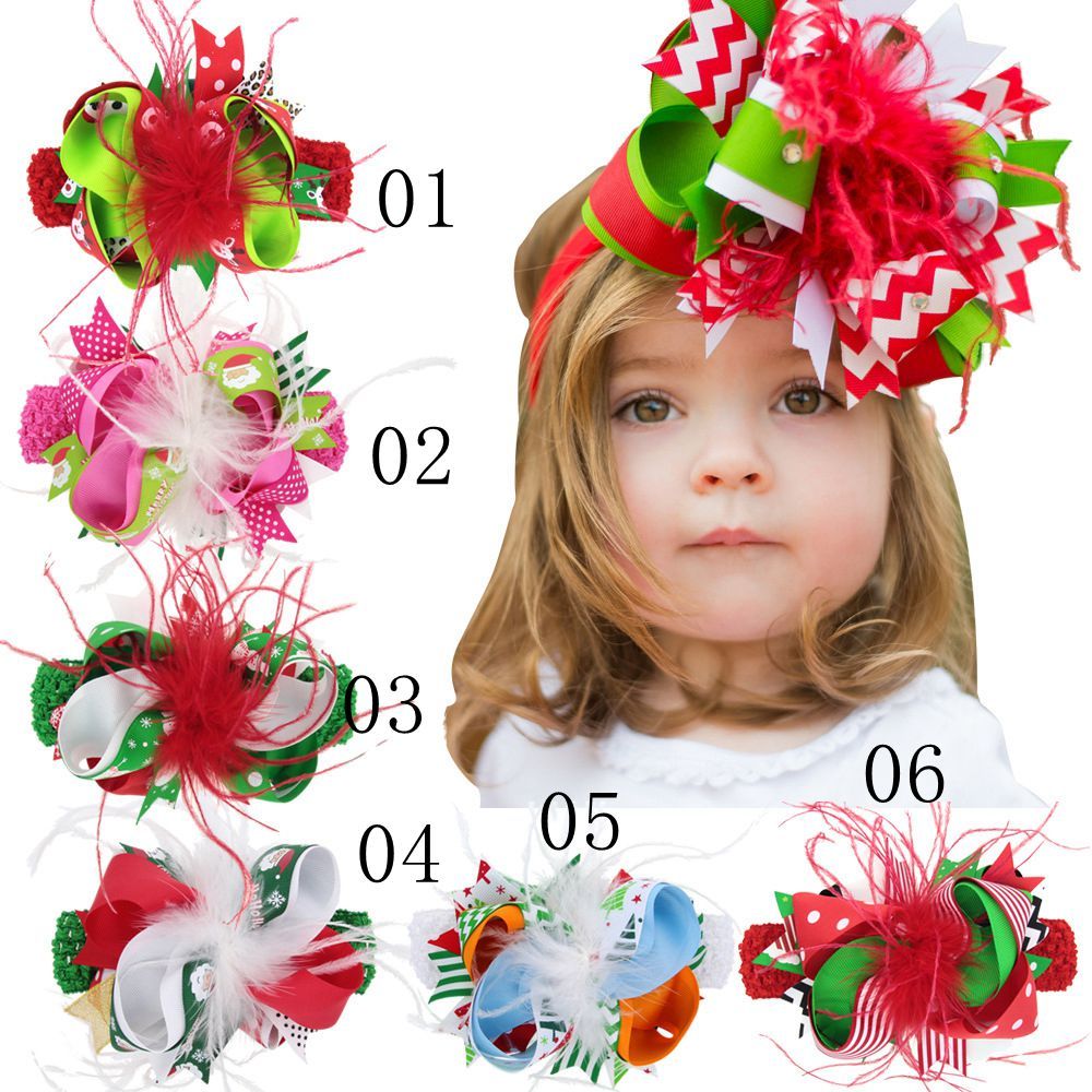Baby Girls Christmas Dress Up Feather Hair Band Barrettes Boutique Kids Hair Accessories Christmas Party Props Cosplay Costume Cb9 Best Hair Accessories For Toddlers Beaded Hair Accessories From Boutique Diy 1 47 Dhgate Com
