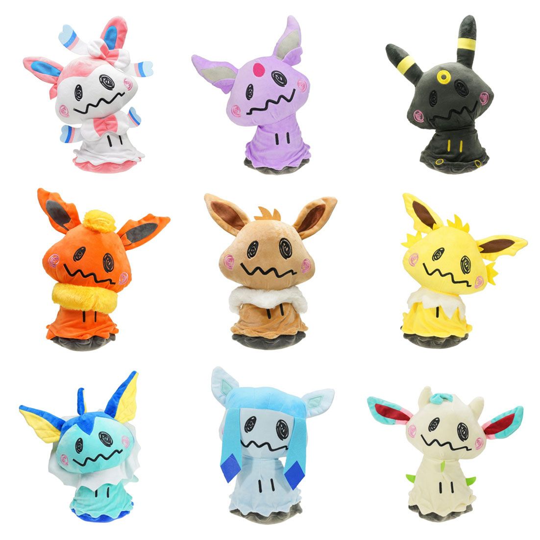 mimikyu eeveelutions plush