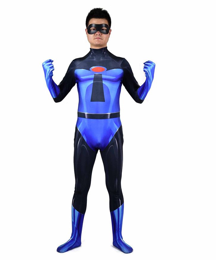Adult Incredibles Cosplay Classic Costume Jumpsuit Costume Cosplay Bodysuit