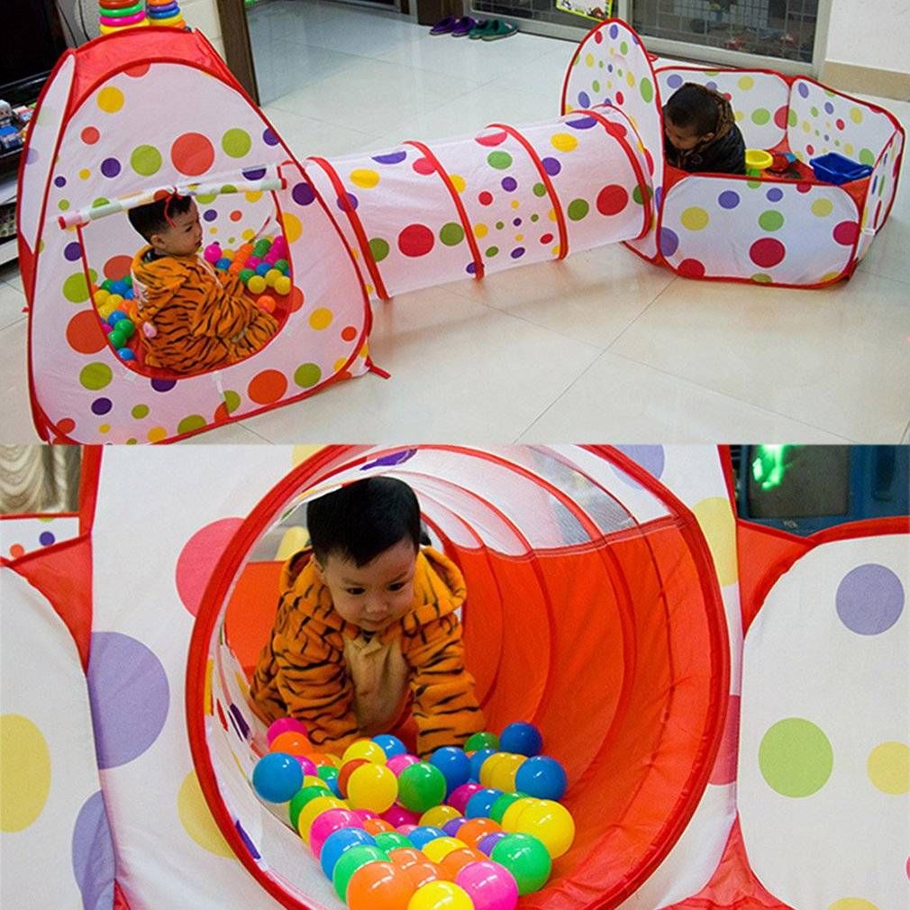 toddler tunnel and ball pit