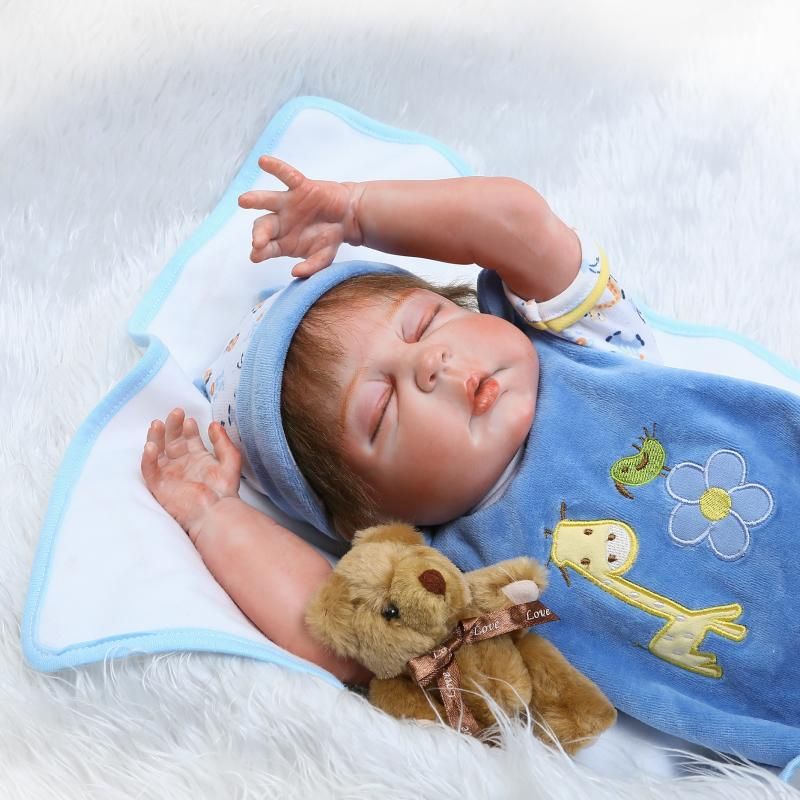 reborn baby boy silicone