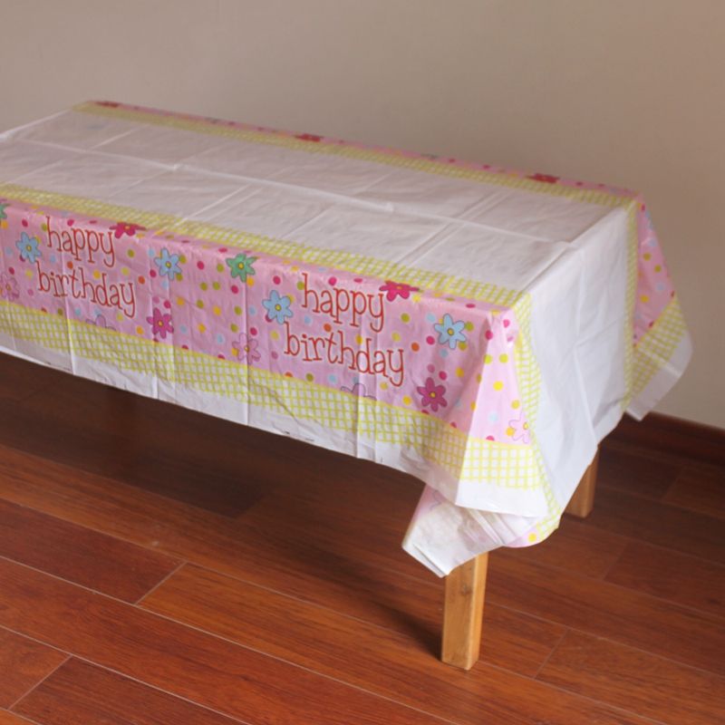 birthday tablecloth