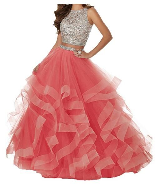 beautiful two piece dresses
