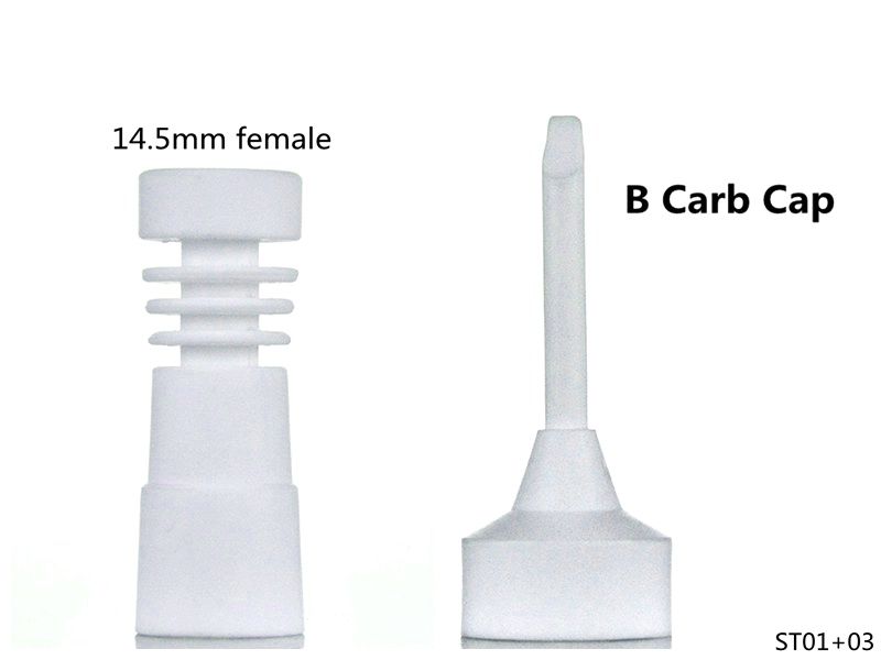 14.5mm female + B cap