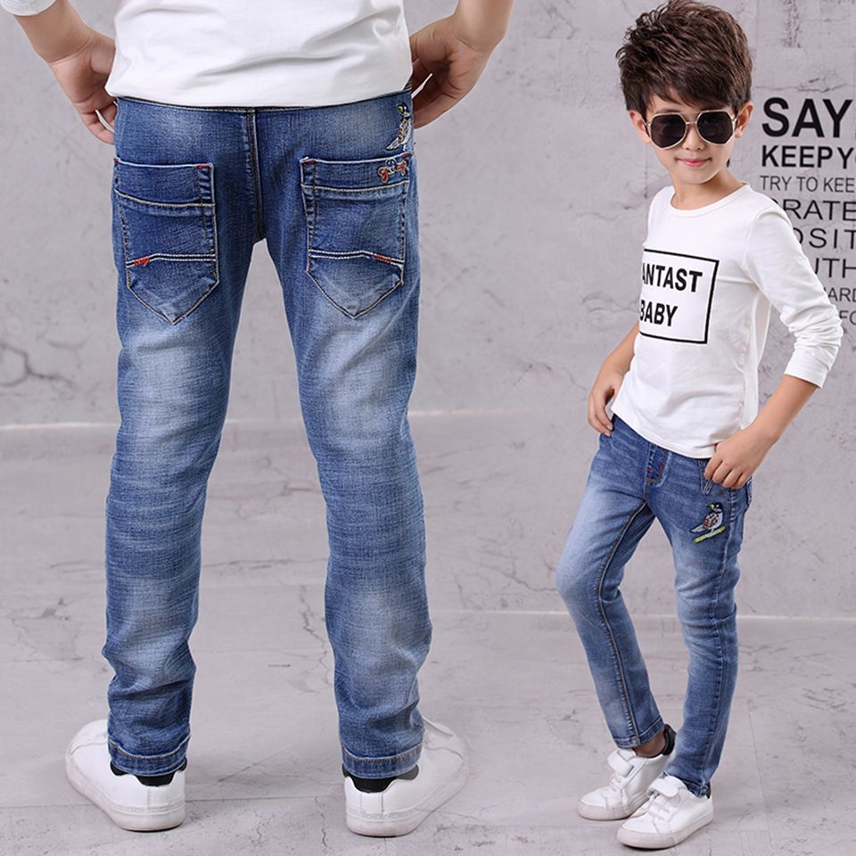 3 15 Años De Pantalones Vaqueros Para De Invierno Kaqukaqi Brand Kids Pants Boy Pantalones Casuales Boy Denim Pants Skinny Jeans De 19,41 € | DHgate