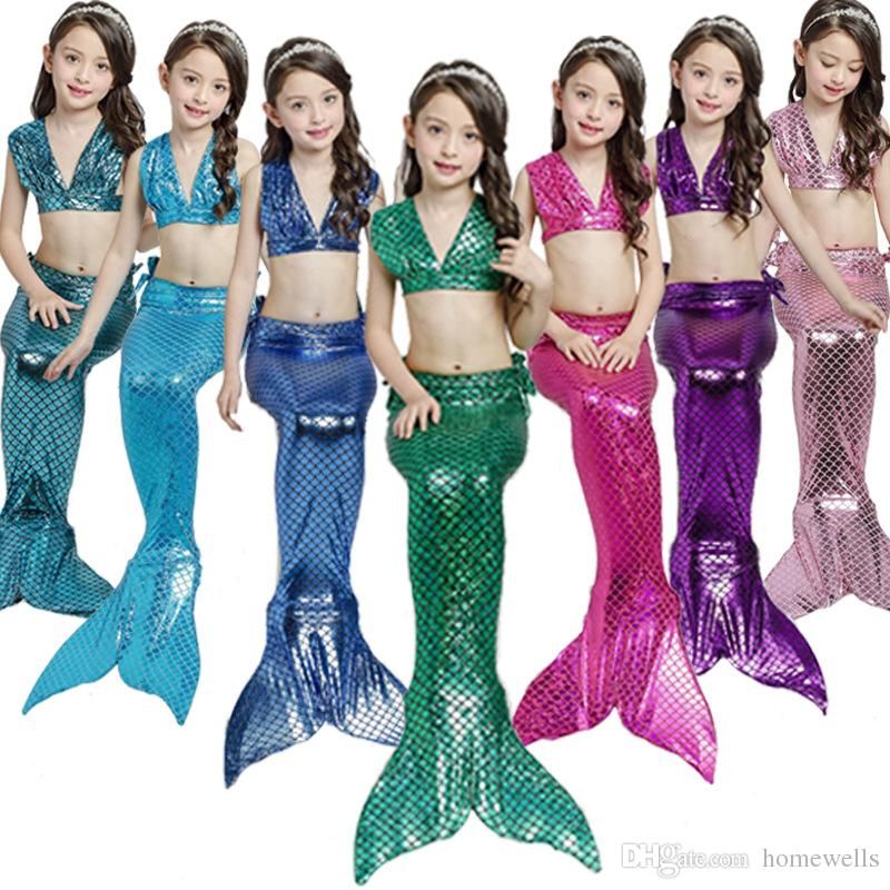 kids mermaid bathing suit