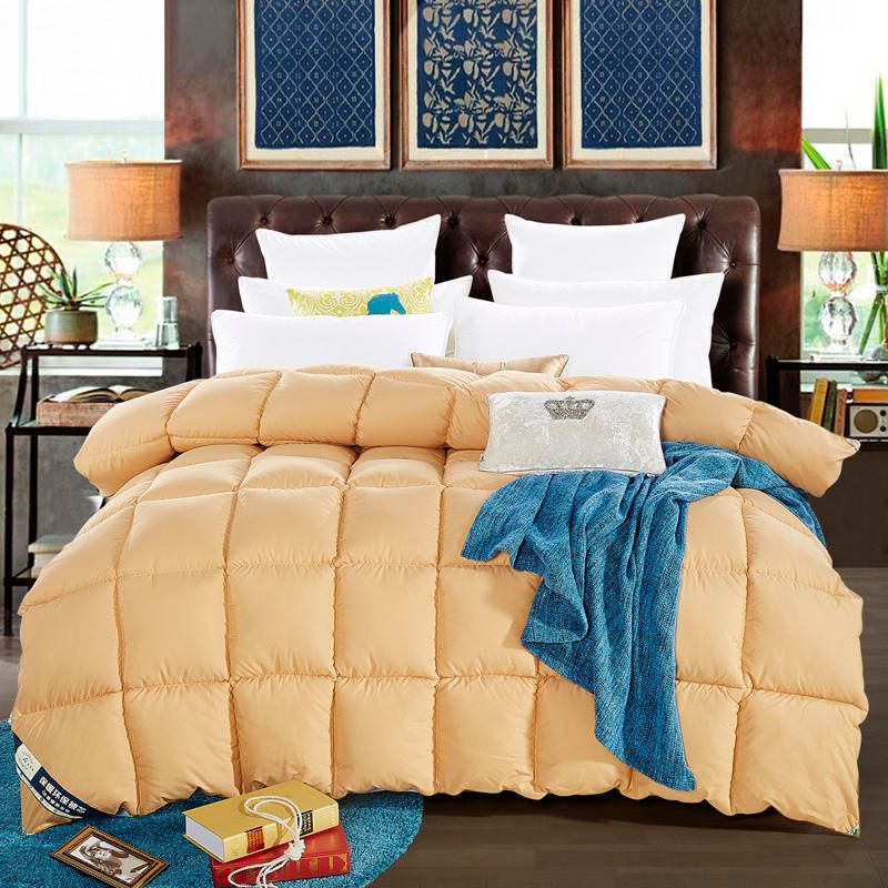 2020 100 Microfiber Winter Comforter Solid Color Quilt Comforter