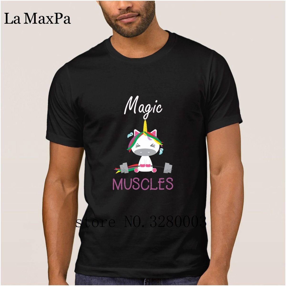 camisa de unicornio para hombre