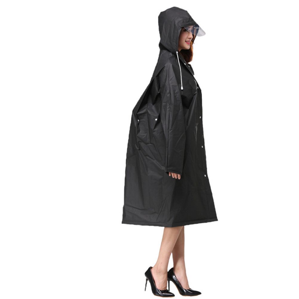 thick raincoat