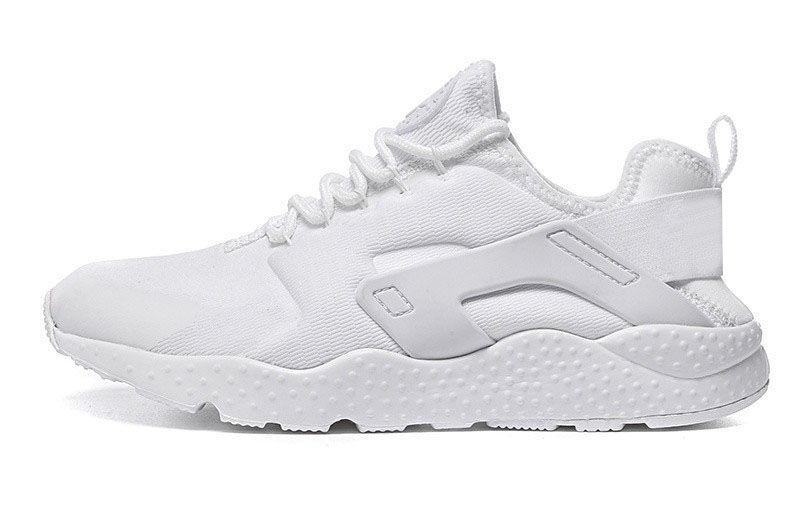 white leather huaraches
