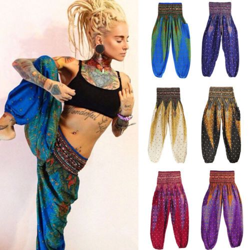 Acquistare Pantaloni Tailandesi / Pantaloni Larghi Harem Elephant Unisex  Donna Uomo Pantaloni Con Coulisse Hippy Pantaloni Ampi Taglia Unica  Economico | Consegna Veloce E Qualità | It.Dhgate