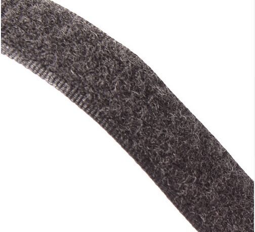 black hook and loop tape