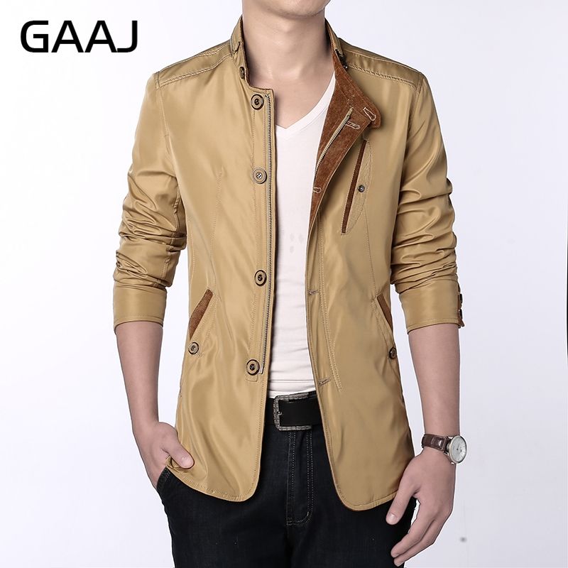 2018 nuevos hombres chaqueta primavera verano transpirable chaquetas universitarias abrigo para hombre café azul parka