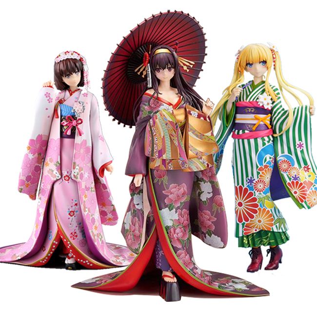 Saenai Heroine no Sodatekata Kasumigaoka Utaha Figure Kimono Statue Toy No Box 