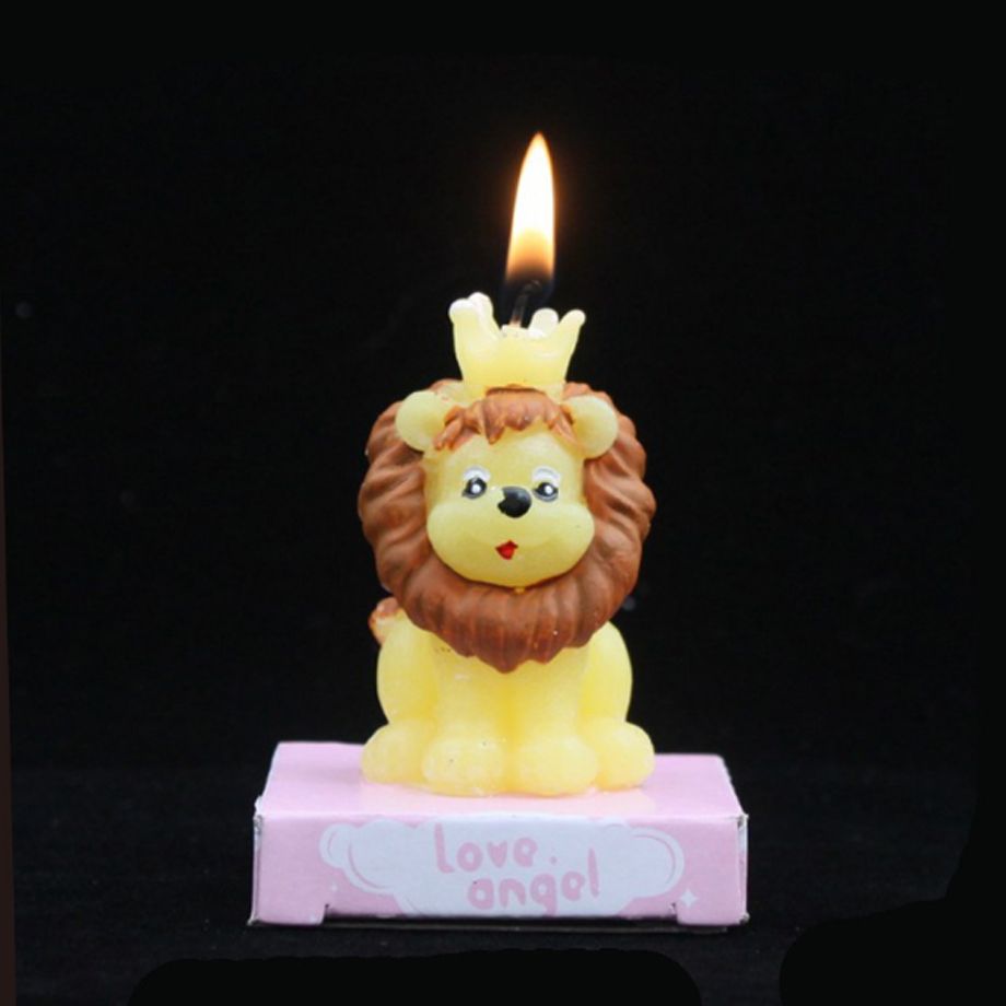 Acheter Pas Cher Haute Qualite Lion Lapin Mouton Bougie Joyeux Anniversaire Fete De Mariage Bougies De Noel Decoration De Noel Fournitures Stable Cadeaux Centres De Table Du 2 29 Fr Dhgate
