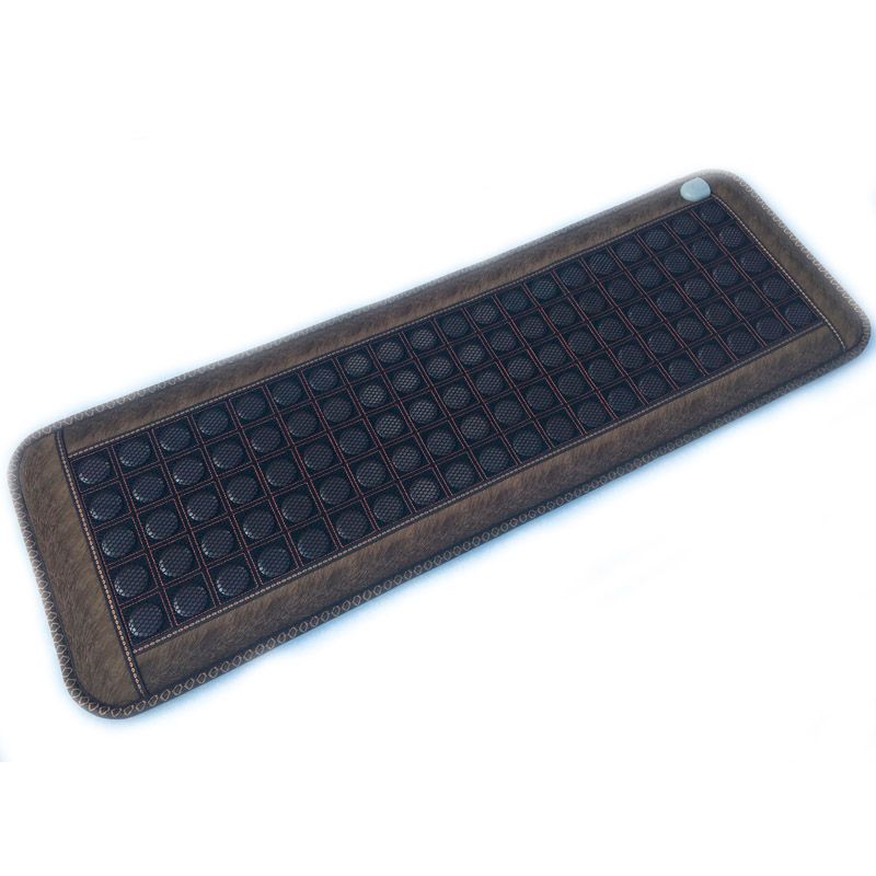 Infrared Heated Mattress Massage Mat Tourmaline/Germanium Stone Massage