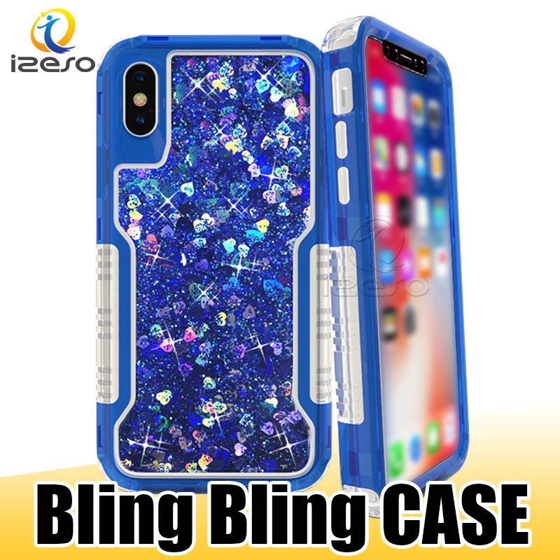 Case For Iphone X Luxury Glitter Liquid Case For Iphone X Luxury Glitter Liquid