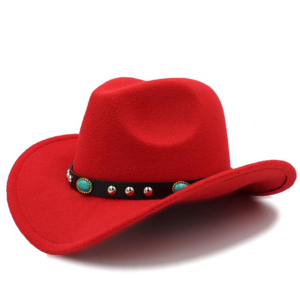 cheap red cowboy hats