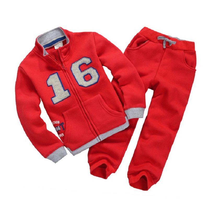 red toddler tracksuit