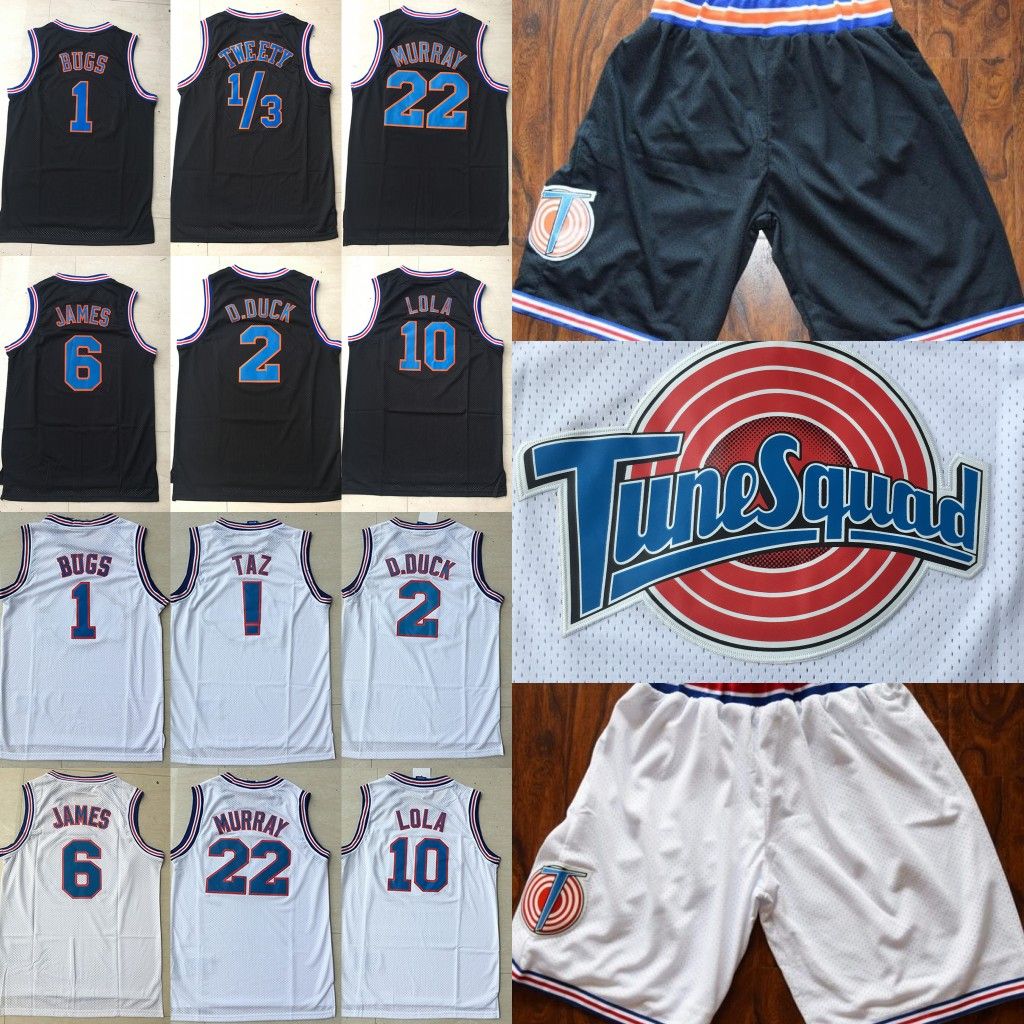 bugs and lola space jam jerseys