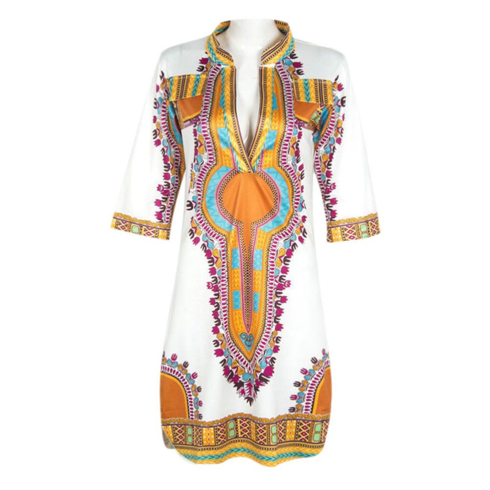 Acquista Abiti Tradizionali Femminili Stili Etnici Donne Africane Ragazze Lady Dashiki Africa Vestito Abbigliamento A 13 94 Dal Fos8 Dhgate Com