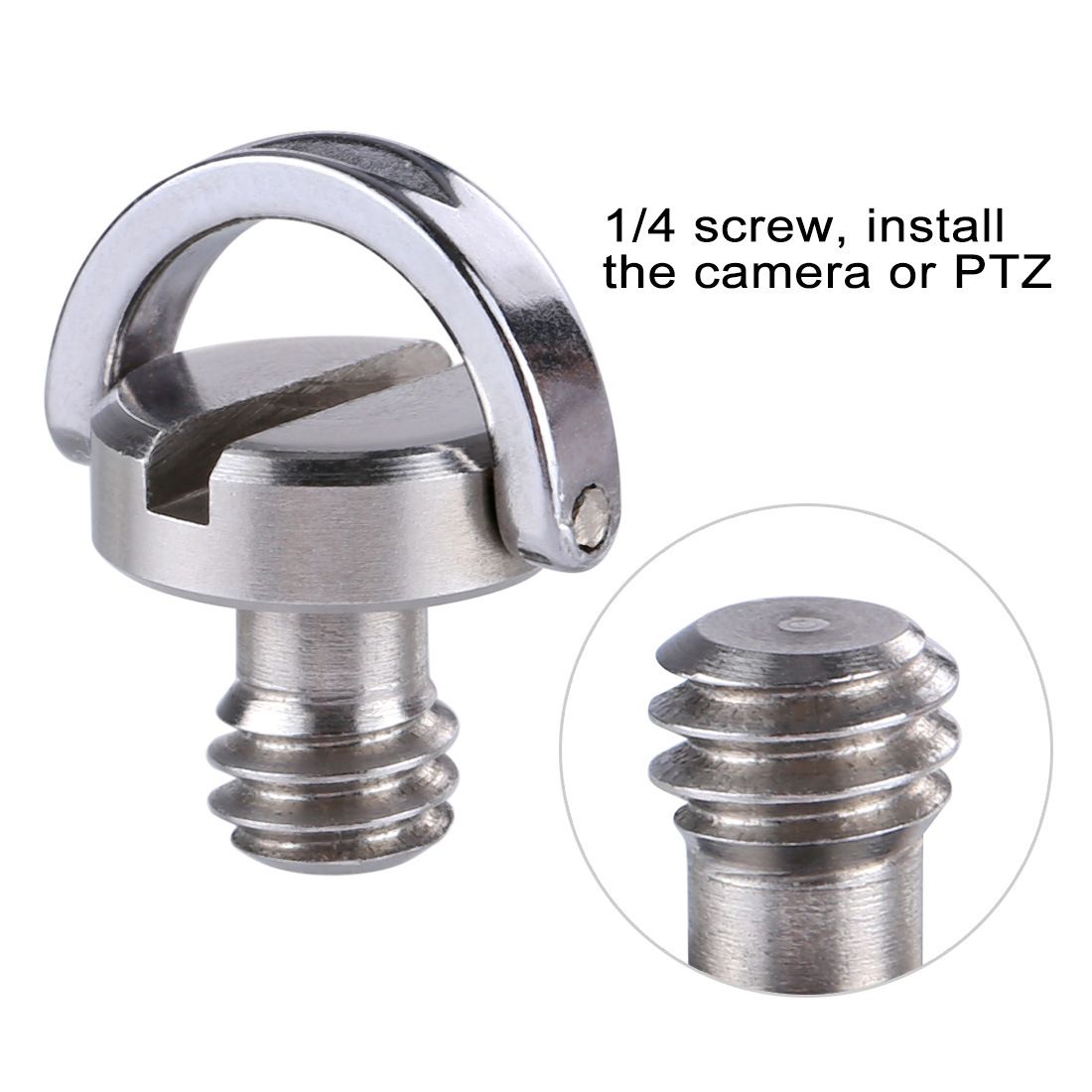 1/4 Zoll D-Ring Schraube Schrauben Stativschraube Adapter für Kamera Stativ 1/4 Zoll D-Ring Schraube Schrauben Stativschraube Adapter für Kamera Stativ