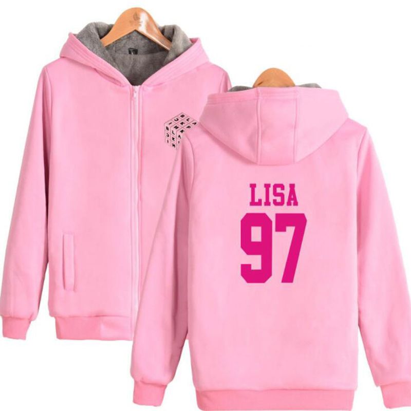 moletom com capuz jennie blackpink