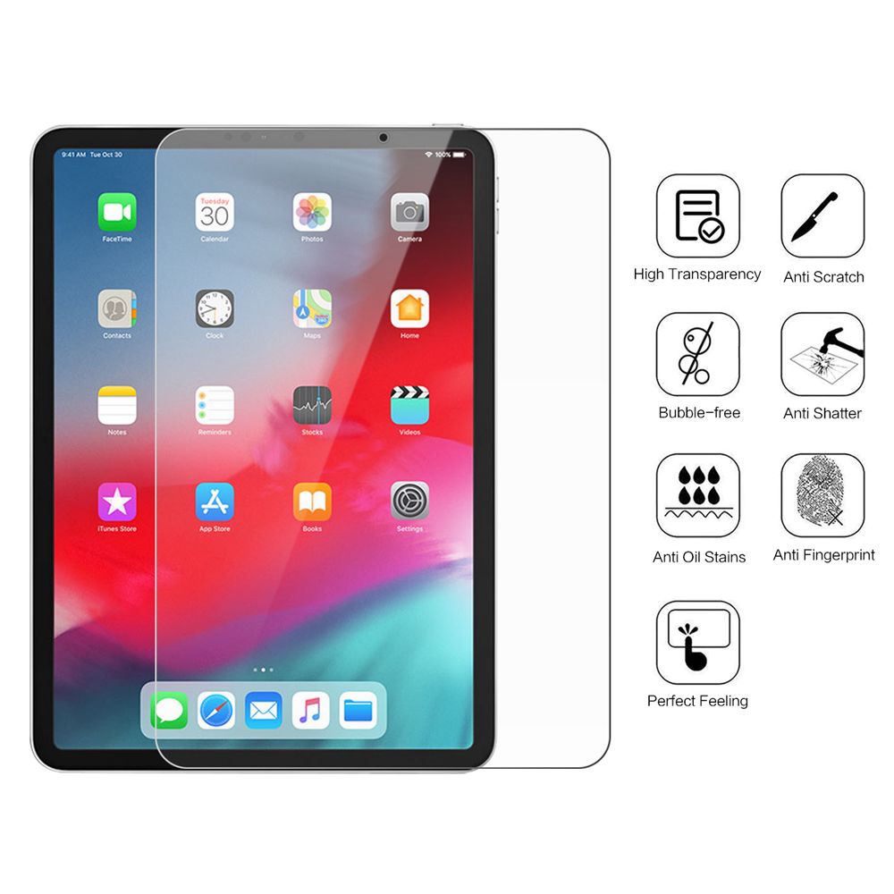 Screen Protector for Apple iPad Pro 12.9/" 2018 Tempered Glass Film