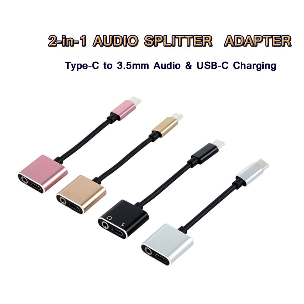 satin al 2in1 ses adaptoru tipi c jack 3 5 usb c huawei p20 xiaomi icin sarj adaptoru 8 usb c 3 5mm aux kulaklik donusturucu tl41 14 dhgate comda