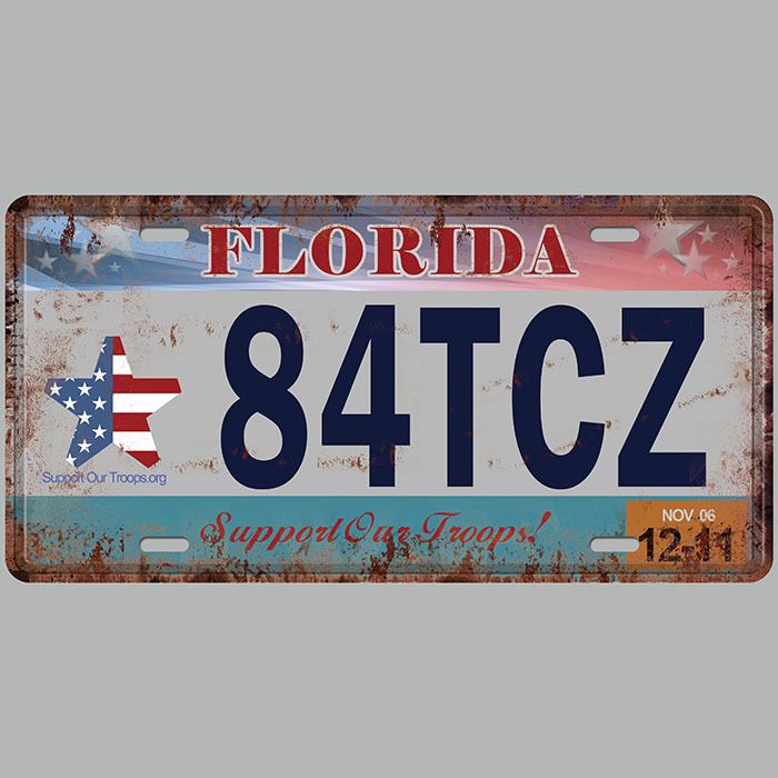 Placas De Florida Personalizadas edu.svet.gob.gt