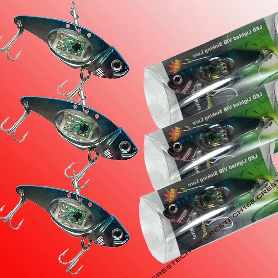 2021 LED Fishing Lures Leezo Stylish Fish Attractors New Shape