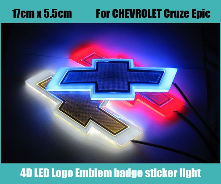 Grosshandel 17 5 5 Cm Auto Emblem Licht Fur Chevrolet Cruze Epica