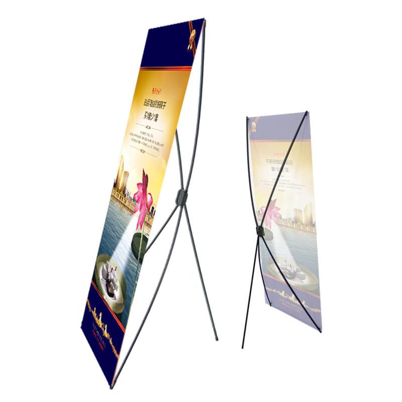 2020 Premium Fiberglass X Banner Stand Lightweight Advertising X