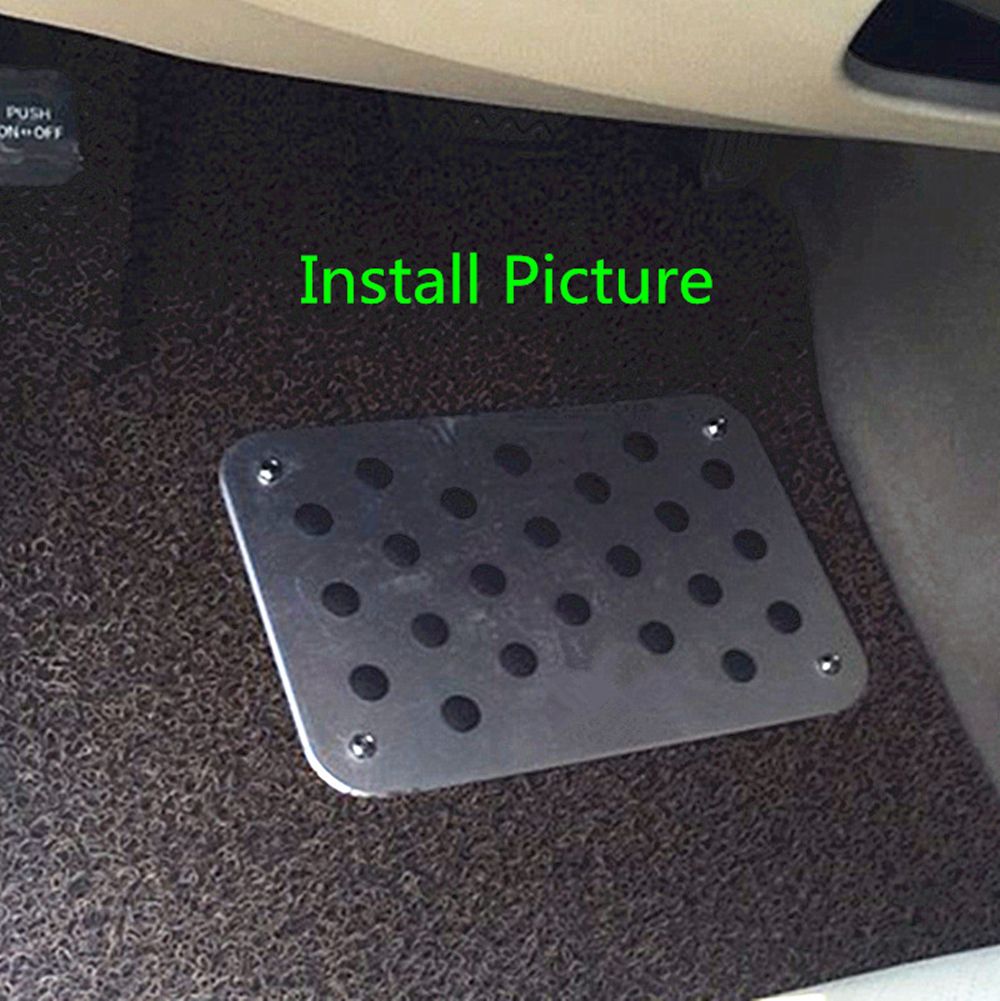 2019 Aluminum Car Anti Skid Foot Floor Mats Carpet Mat Pad Diy