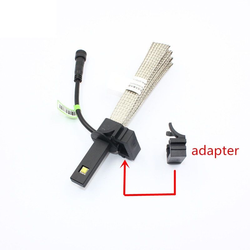 compre bombilla de luz led h1 adaptador de bombilla h1 base para ford focus mondeo h1 adaptador de luz led para automovil cargador para kia carnival a