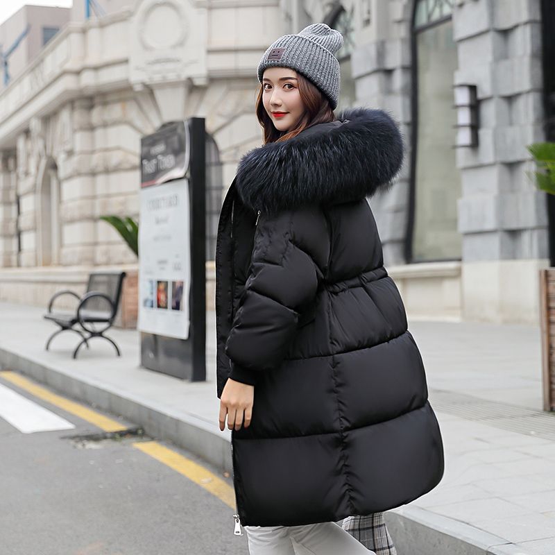 Compra Chaqueta De Invierno Mujer Con Capucha Mujer Parkas Abrigo De Piel  Grande Abrigos Largos Abrigo De Invierno Con Espesa Calidez Mujeres Parka  Larga Outwear Down Parkas Barato | Entrega Rápida Y