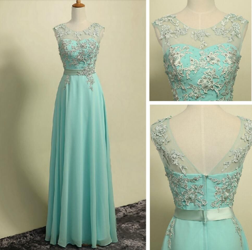 baby blue formal gown