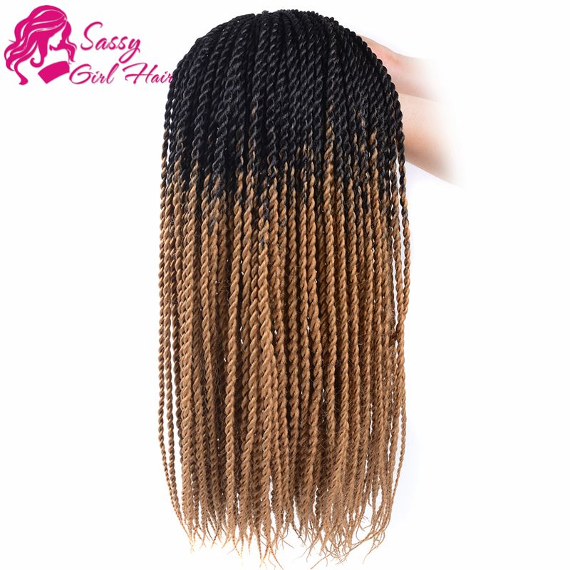5packs 24 Senegalese Twist Crochet Hair Braids Twist Crochet