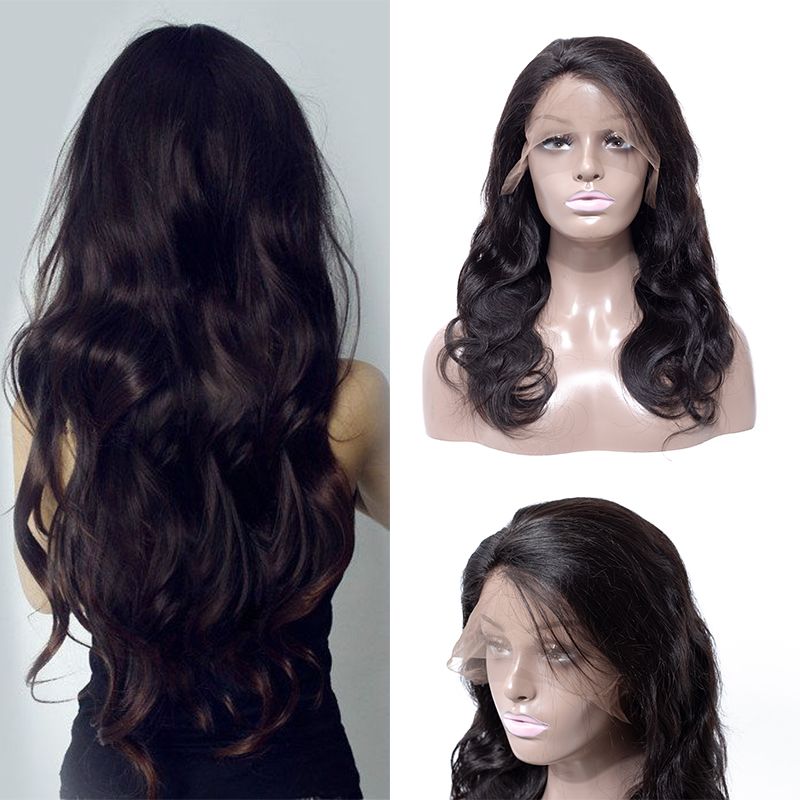 Brailian Body Wave Human Virgin Hair Wet And Wavy Full Lace Human