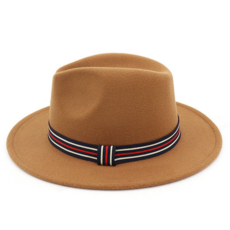 IUSGAND Hommes/ / / pour Femmes Chapeaux de Printemps Noir Jazz Caps Wide Brim Gentleman /él/égant Lady Vintage Hat