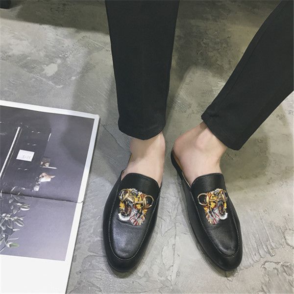 princetown embroidered slipper